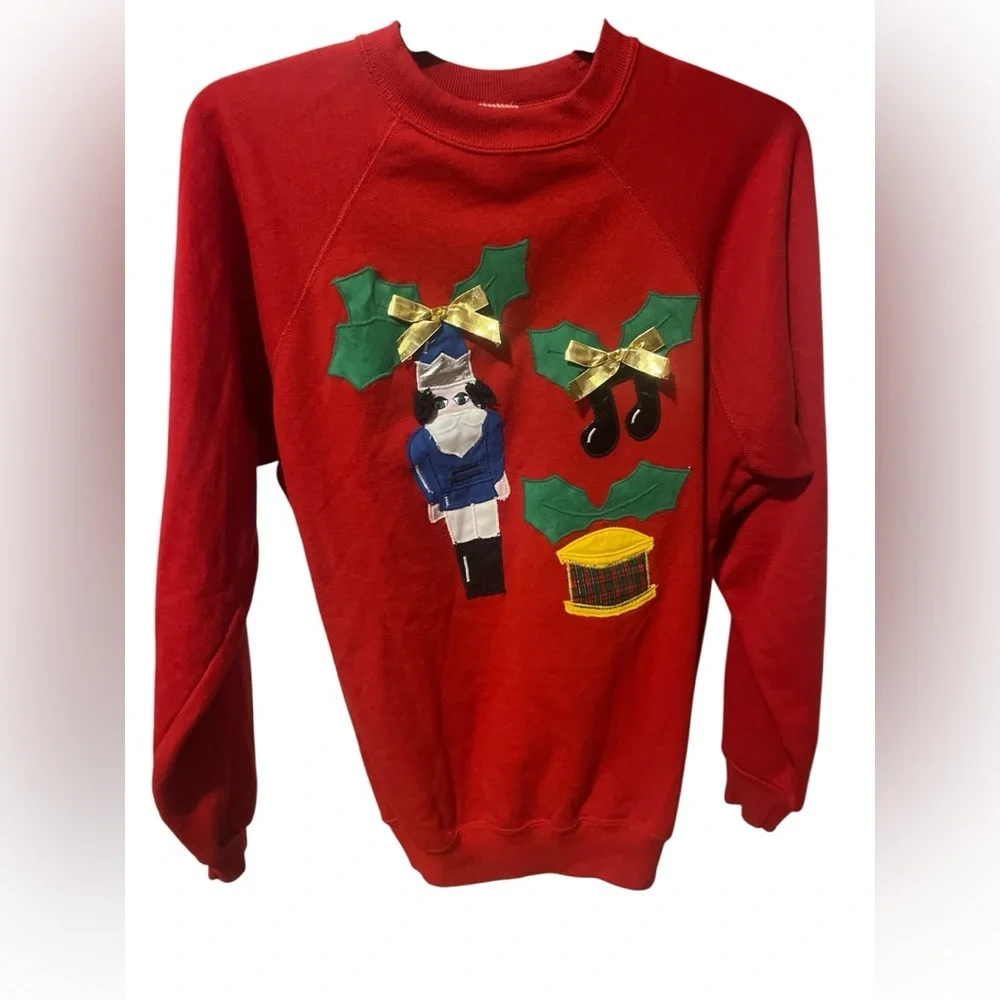 🎄🎅 Hanes Festive men's and women's sweaters Sweater with Holiday Motifs